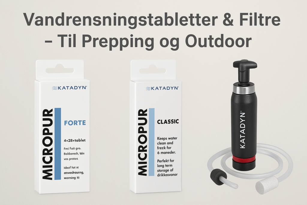 prepping vandrensning